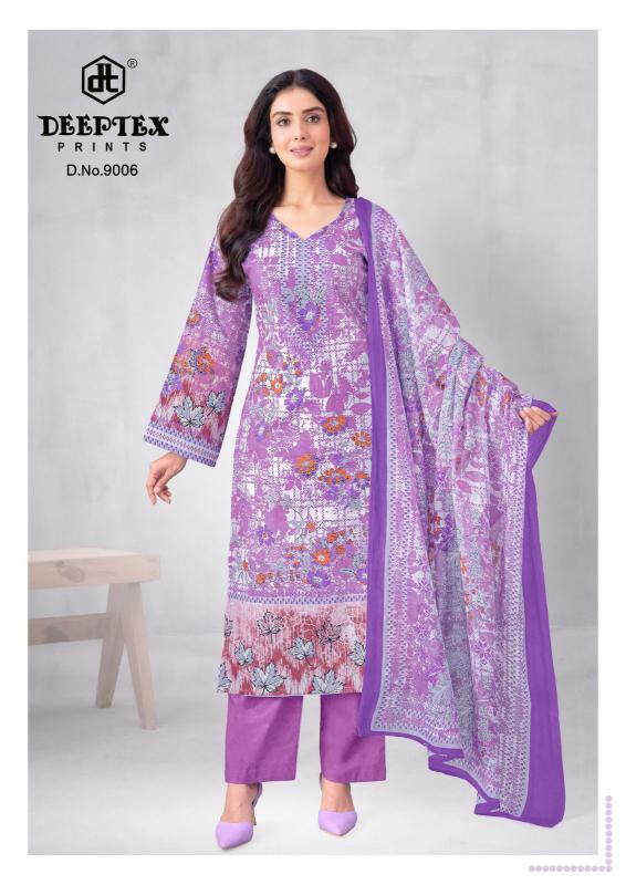 Deeptex roohi zara vol-9 cotton dress material wholesale shop